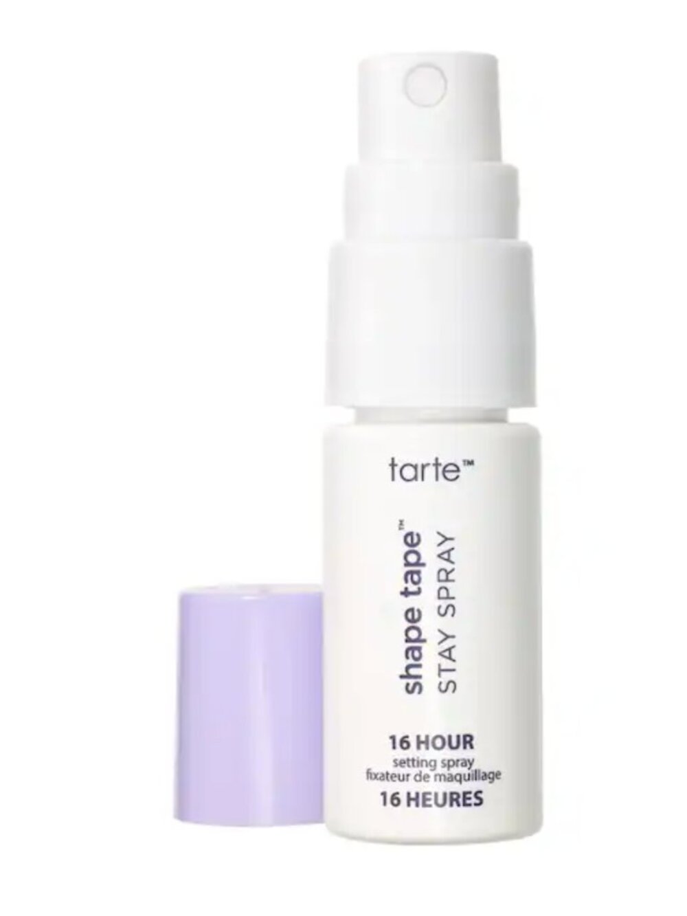 tarte mini stay spray waterproof long lasting setting spray